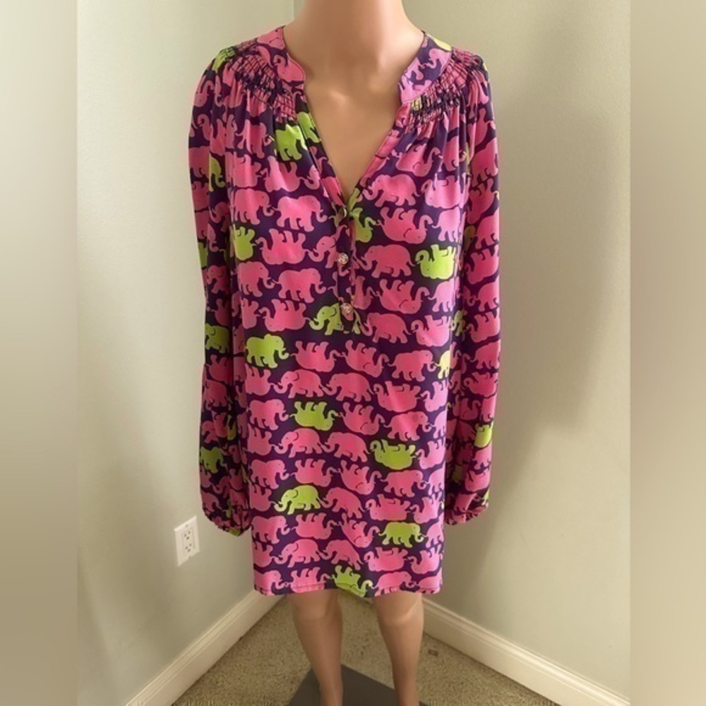 Lilly Pulitzer Tusk in Sun Elsa Small EUC